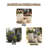 American Modern 3-Size Outdoor Planter Set With Weather-Resistant MGO Construction-33918814