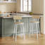 Annik Counter Stool with Metal Frame-108809393