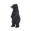 Statue debout Black Bear