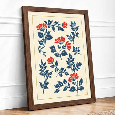 Scattered Botanicals Botanical - Framed Print