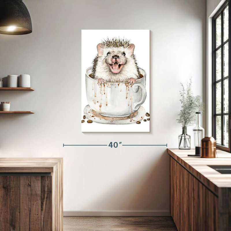 Coffee Hog, 39" H x 26" W