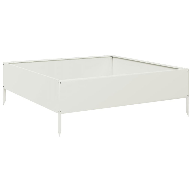 Aryonna Planter Box, Black, 13.19" H x 39.37" W x 39.37" D