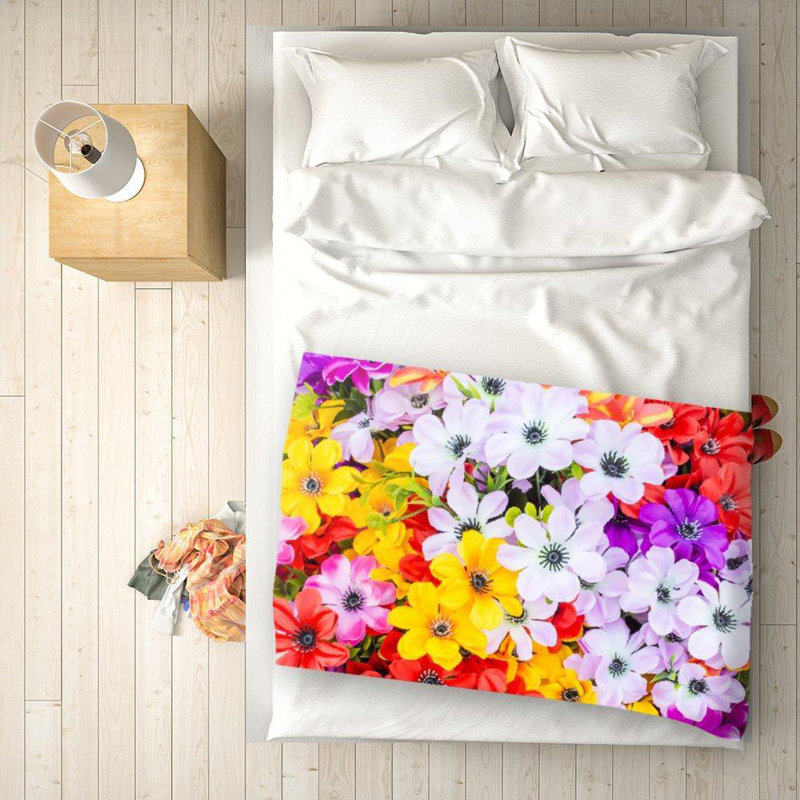 Clyda Plain Weave / Muslin Throw Blanket