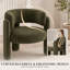 Fauteuil d'appoint demi-tonneau 33 po-1863739505