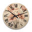 Horloge murale en bois massif Patriciaa-1895688478
