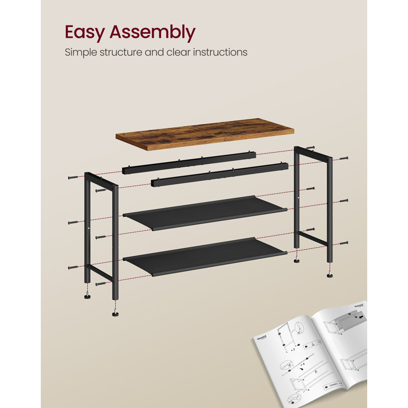 8 Pair Shoe Rack