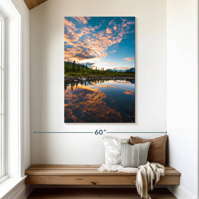 Alvord Alaskan Evening, 48" H x 32" W