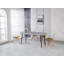 Table extensible, table à manger, table de bureau, table basse, pieds en métal, 100/140 / 180x100x75cm
