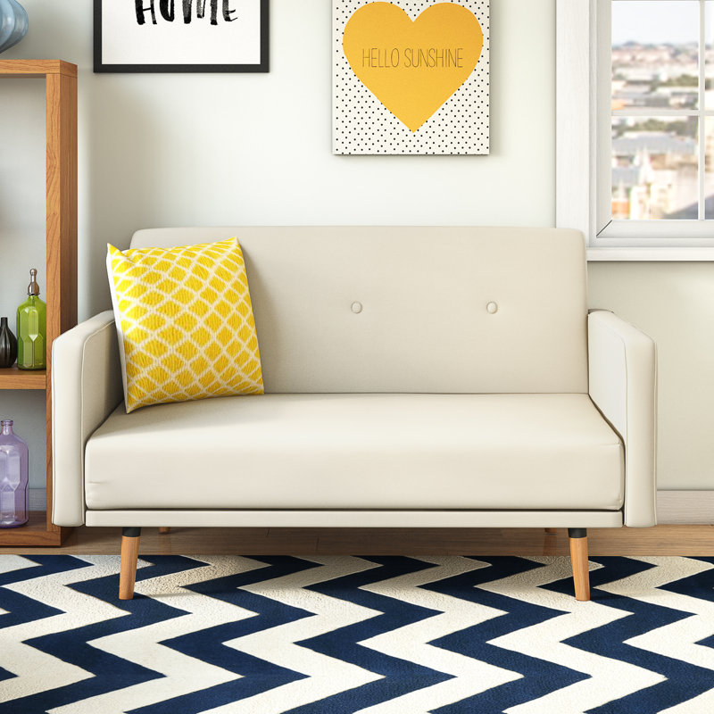 Malik 2 Seater Loveseat, Cream