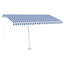 Auvent rétractable avec manivelle VidaXL-63883005