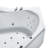 59 " L x 59 " W Corner and Mounting / Installation Required Whirlpool Acrylic Bathtub with Faucet