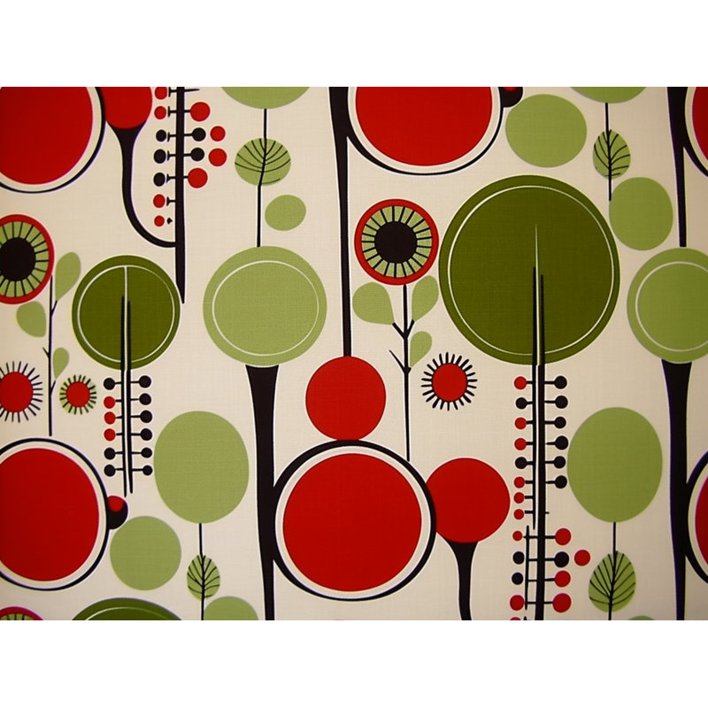 Funky Bedding, Green/Red Abstract, King Comforter