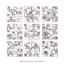 Touche 2" Square 11-3/4 In. X 11-3/4 In. Porcelain Mosaic Tile-1391669825
