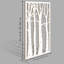 Grand art mural en bois de bouleau sculpté 3 panneaux 16 x 32 pouces Boho Home For Office | Décorations d'automne aux teintes minérales pour la maison, décorations d'automne pour le mur décoratif du salon