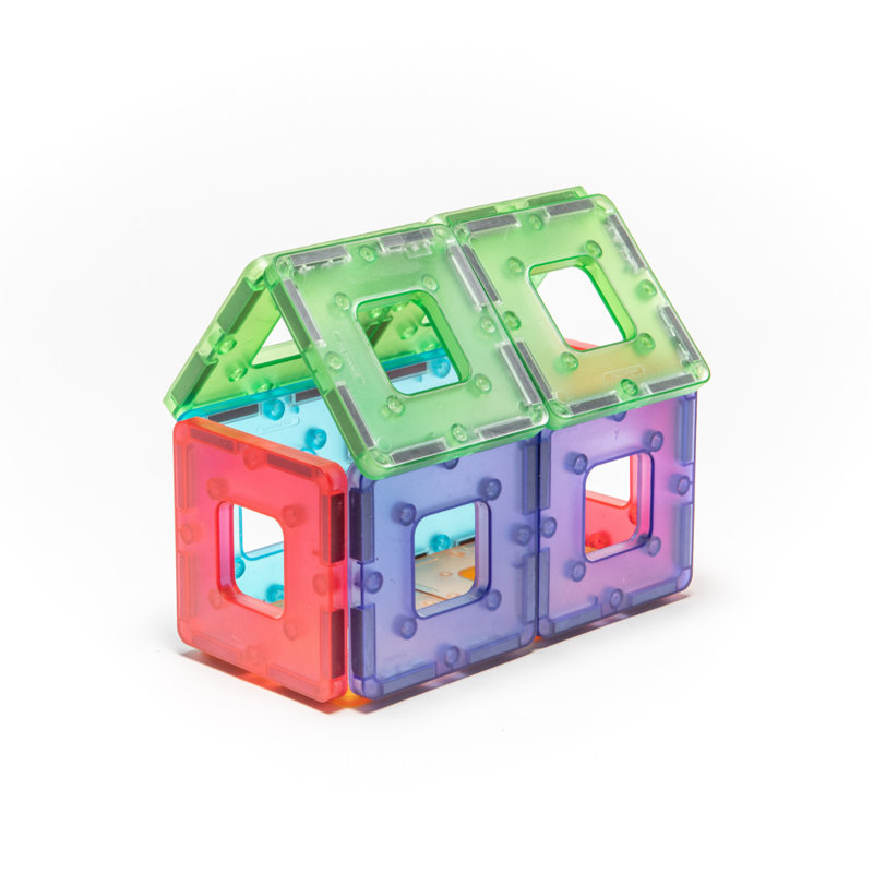 Ensemble de démarrage KinderMag, translucide, 48 pièces