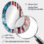 First Astronault In Space With USA Flag II - Traditional Oval Wall Mirror-113798874