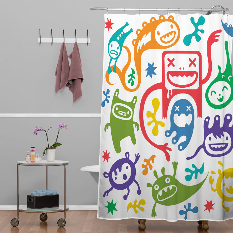Andi Bird Modern Shower Curtain
