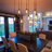 7-Light Glass Kitchen Island and Cluster Pendant -2110260154