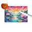 Lotus in Colour Glass Cutting Board Large
