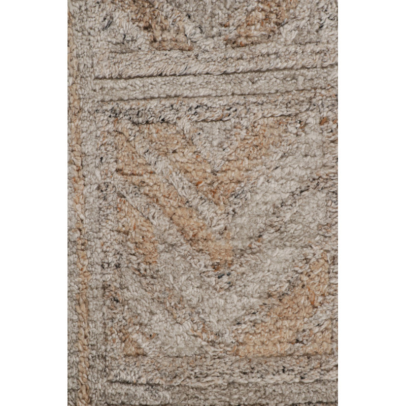 Rug & Kilim’S Outdoor Scandinavian Style Runner In Gray With Geometric Patterns