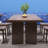 Rayvyn 6 - Person Pine Solid Wood Solid Wood Top Double Pedestal Dining Set-16709511