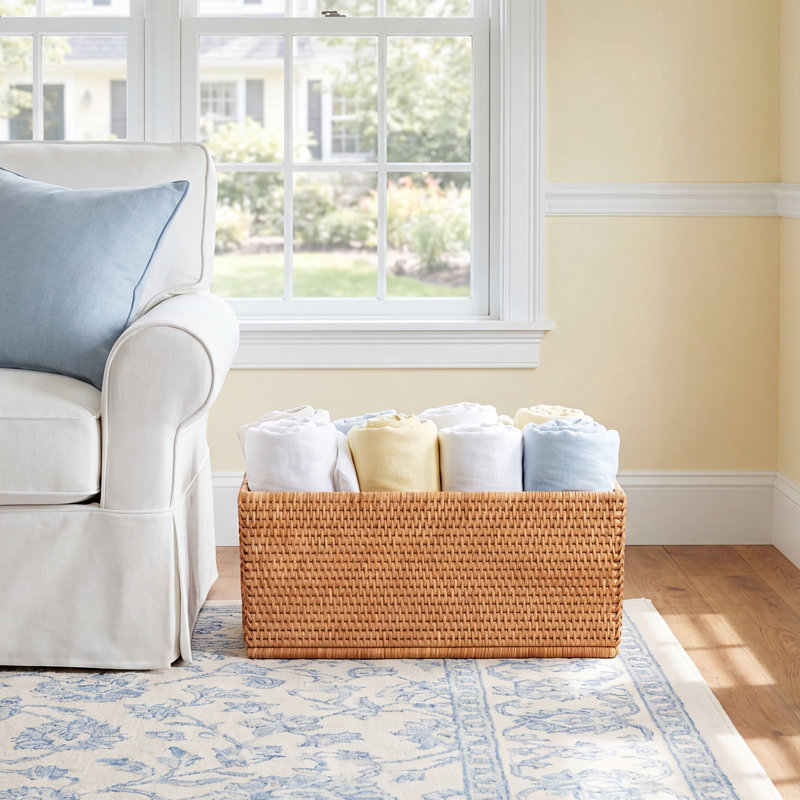 Birch Lane™ Glasgow Basket, Honey Brown
