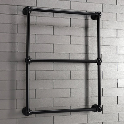 Kingston Brass Maximilien 24-Inch Wall Mount 3-Bar Towel Rack