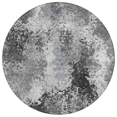 Machine Washable Indoor/Outdoor Brenden ACN2242 Abstract Rug
