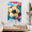«Fun Soccer Ball», reproduction sur toile tendue-248800683