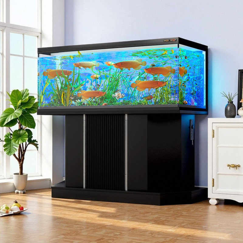 Support pour aquarium robuste de 55 à 75 gallons avec centrale électrique et capacité de rangement de 880 lb