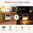GKAJYZL Solar Step Wall Light, IP55 Waterproof LED Stair Light for Outdoor Stairs, Deck and Patio, Stainless Steel