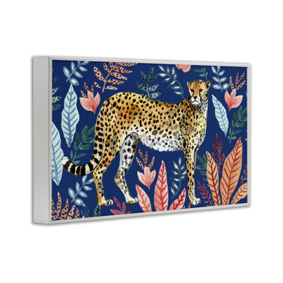 «Jungle Plants & Guetah Giclee Art» par Elena Vladykina