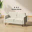 Sal 2 Seater Linen Loveseat