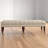 Niantic Linen Upholstered Bench-23263956