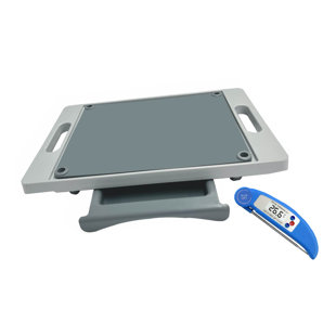 Karving King Deluxe Dripless Cutting Board With Meat Thermometer