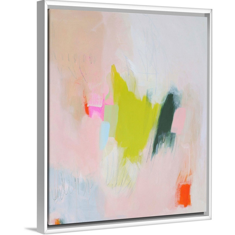 "Lucia" par Melissa Donoho, reproduction d’art sur toile, Cadre blanc, H 16 po x l 13 po x P 1,75 po