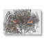 Great Horned Owl in Abstract - Wrapped Canvas-55314129