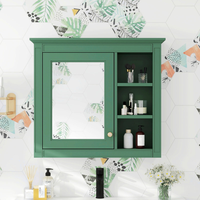 Cabine de salle de bain Jahidul, Vert