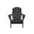 HDPE Folding Adirondack Chair With Dual Cup Holder - Composite Adirondack Chair With Wood Texture-712946882