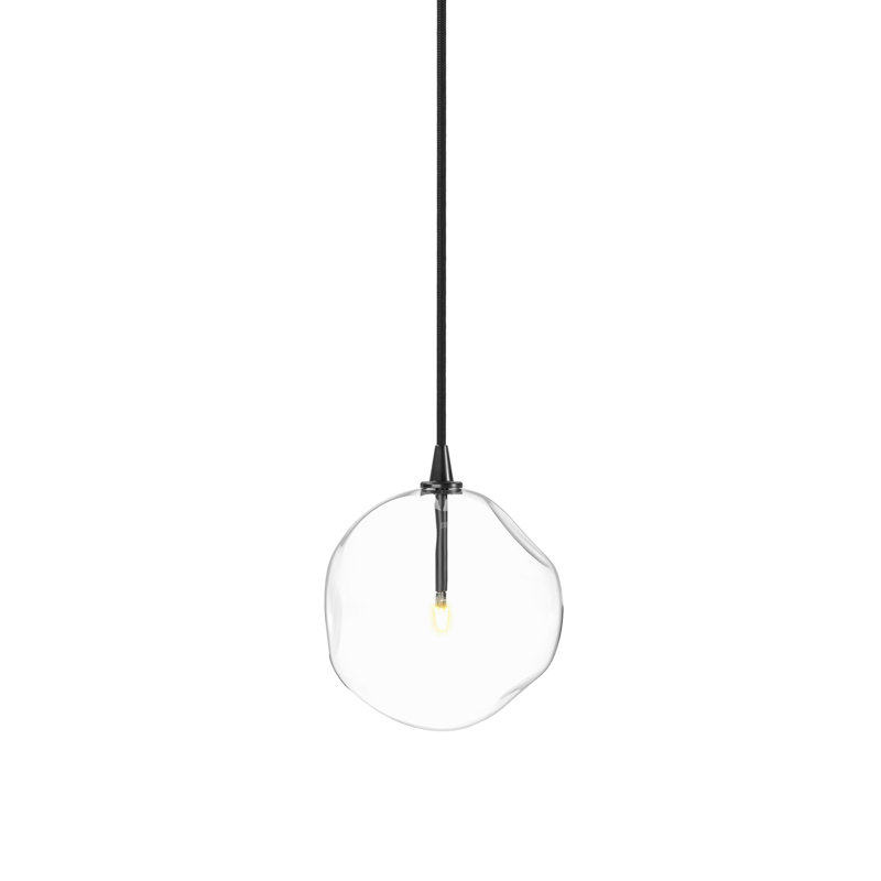 Jussica 1 - Light Pendant, 126" H x 11.75" W x 11.75" D, Black Gunmetal