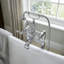 Baignoire de trempage en acrylique autoportante L 69 po x l 30 po