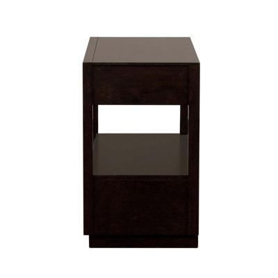 Table de chevet 2 tiroirs avec tablette