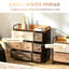 Armoire de rangement moderne avec tablette supérieure ouverte, commode verticale, armoire de sol élégante, commode de rangement
