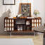 Modern efficient storage acrylic accent cabinet-107397417