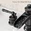 8 Inch Widespread 3 Hole Basin Faucet With Pop Up Drain And Hose, Oil - Rubbed Bronze, Solid Brass, Handle Design Mixer Tap Drain, Brass Body