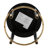 Upholstered Backless Bar Stool with Finished Footrest-1434673768