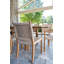 Hudson Teak Patio Dining Side Chair-584620083