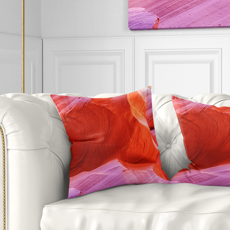 Coussin Antelope Canyon, 16 po x 1 po, Coussin décoratif