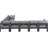 Otilla 150'' Wide Aluminum Patio Sectional with Cushions-61209785-61189569