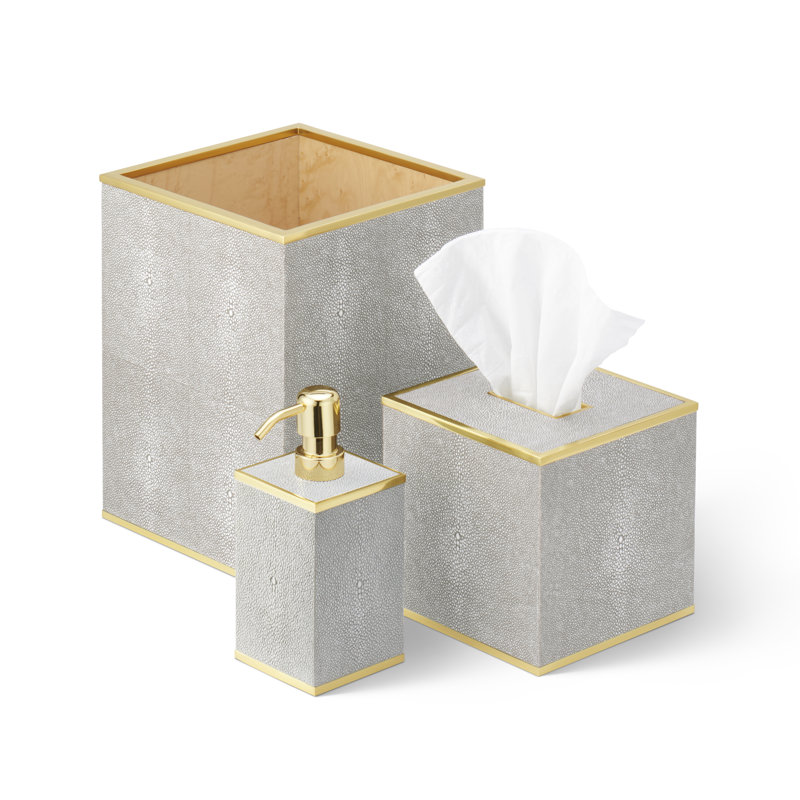 Shagreen Soap Dispenser, Wheat